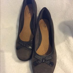 Clark Artisan heeled loafer